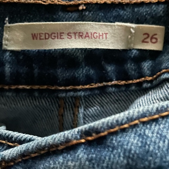 Levi’s Strauss & co WEDGIE STRAIGHT FIT WOMEN'S JEANS - Picture 6 of 6